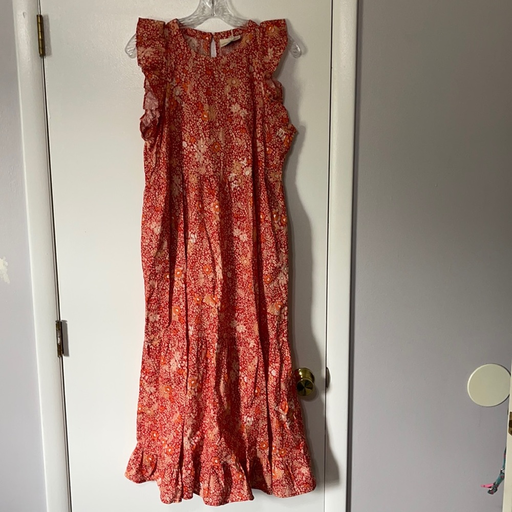 Midi length dress